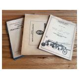 (3) John Deere Order Blanks