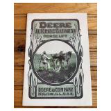 Deere & Co. Automatic Cultivator Sales Literature
