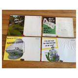 (4) John Deere Tractor Sales Literature