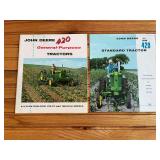 (2) John Deere 420 Tractor Sales Literature