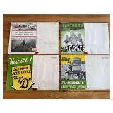 (4) John Deere Tractor Sales Literature