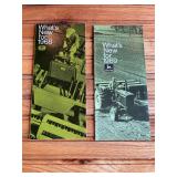 (2) 1968 + 1969 John Deere What