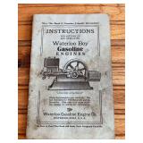 Waterloo Gasoline Engine Co. Instructions Manual