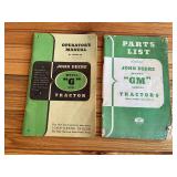 (2) John Deere G Tractor Manuals