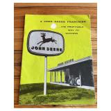 1958 John Deere Franchise Literature