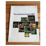 1967 John Deere Long Green Line Catalog