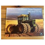 1973 John Deere 7520 + 7020 Tractor Sales Literature