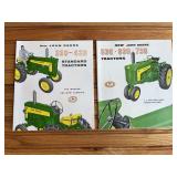 (2) John Deere Tractor Sales Literature