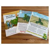 (3) John Deere Combine Sales Literature