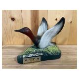 Jim Beam 1979 Ducks Unlimited Canvasback Drake Decanter