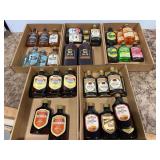 Assorted Miniature Liqueur and Spirits Bottles Lot