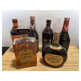 Assorted Liqueurs and Wine Lot of Six Bottles