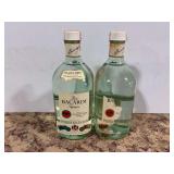 Two Bacardi Superior Puerto Rican Rum Bottles 1.75 Liter