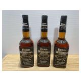 Three Bottles Evan Williams 7 Year Old Kentucky Straight Bourbon Whiskey 750ml