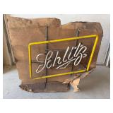 Schlitz Neon Beer Sign