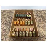 Assorted Bourbon and Whiskey Miniatures Lot of 20