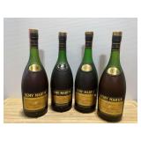 Four Bottles of Remy Martin VSOP Fine Champagne Cognac 750ml