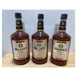 Three Walkers Deluxe Straight Bourbon Whiskey 1.75L Bottles