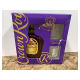 Crown Royal Fine De Luxe Blended Canadian Whisky Gift Set with Signature Rocks Glasses
