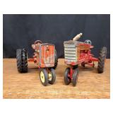 (2) 1/16 Farmall 560 + IH 544 Ertl