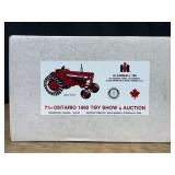 1/16 Farmall 706 1992 Ontario NIB SM