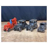 (4) Cast Trucks