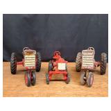 (3) 1/16 Farmall 560 + Cub Ertl