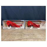 (2) 1/16 IH McCormick Corn Picker NIB Ertl