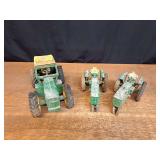 (3) 1/16 John Deere Tractors Ertl