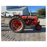 Case SC Tractor and Plow