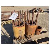 (2) Caterpillar 60 Jugs