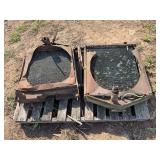 (2) Cletrac Radiators