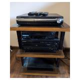Sony and Pioneer Home Entertainment Audio and Video Component System