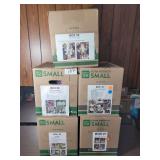 Assorted Seasonal Holiday Decor and Party Supplies Lot in Five Boxes