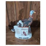 Austin Nichols Wild Turkey Kentucky Straight Bourbon Whiskey Ceramic Decanter Series II No. 2