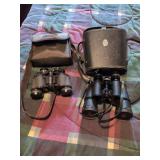 Lot of Three Pairs of Binoculars: Jason Statesman 7x35, Kmart, and Focal 7x50
