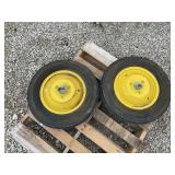 John Deere LA Deep Dish Front Wheels
