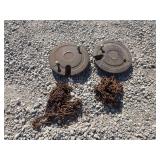 Oliver Lawn Tractor Weights and Snow Chains