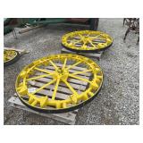 John Deere B Steel Wheels
