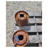 (2) Belt Pulleys