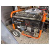 Generac GP3300 Portable Generator with RV Adapter and Manual