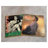 Lot of Two Elvis Presley RCA Victor Vinyl LPs - LPM-1254 and LPM-1382