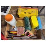Assorted Tool and Hardware Lot with Drill Bits and O-Rings