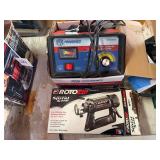 RotoZip Heavy Duty Spiral Saw Model SCS 01 and Providence Automotive Battery Charger
