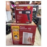 Wagner Power Steamer 705 and Ace Dual Temperature Heat Gun Lot