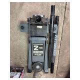 Pittsburgh 2 Ton Low Profile Floor Jack with Rapid Pump Technology