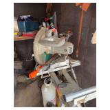 Terratek 10 Inch Sliding Miter Saw on Plus-100 Stand