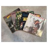 Lot of 6 Rock LP Vinyl Records including Foreigner, Alice Cooper, and Nazareth