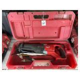 Milwaukee M18 Cordless Sawzall Reciprocating Saw with Case and Blades