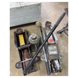 Assorted Hydraulic Automotive Floor Jacks and Bottle Jack Lot